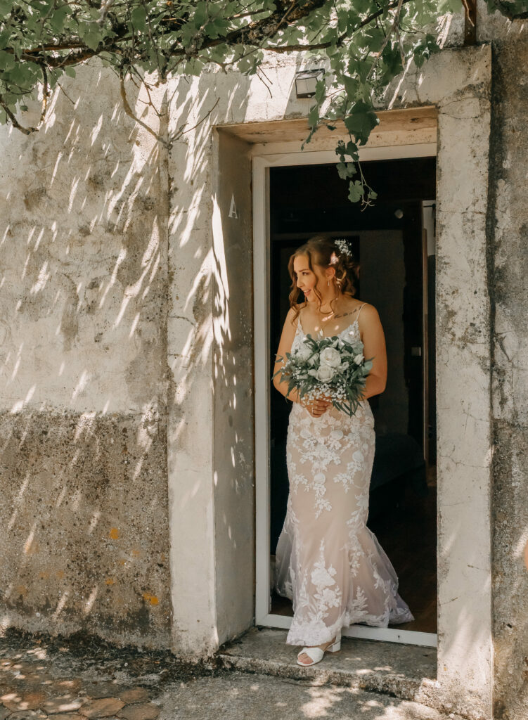 first look de la mariée