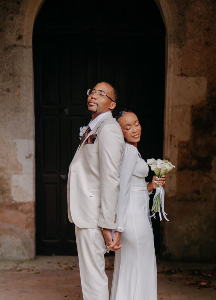 photo de couple de mariage