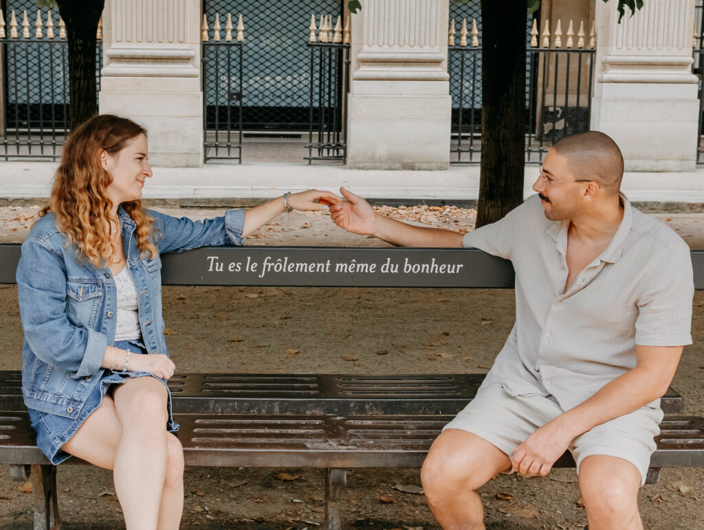 photo couple jardin du palais royal