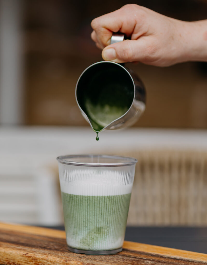matcha latte paris